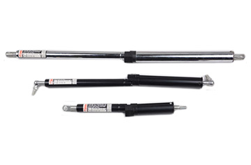 S type double tube with safety gas spring