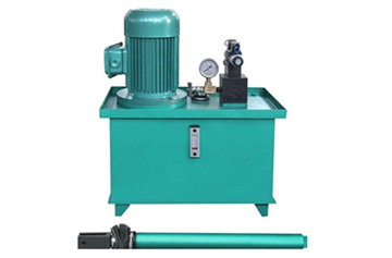 Split type electro-hydraulic push rod